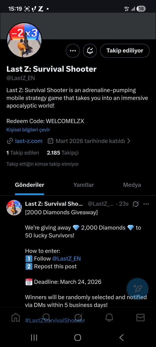 kralmidas555's tweet photo. @LastZ_EN Resolved. https://t.co/rdxUXpDSTl