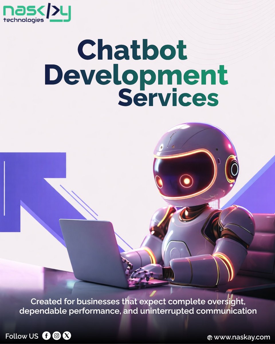 naskay_tech's tweet photo. 24/7 customer support made easy with #AIchatbots.

👉 Start your chatbot journey today and improve customer experience!

📞 Schedule Your Free Consultation Now!
📩 Email us at hello@naskay.com
🔗 Visit: https://t.co/LB0NIlryY4

#ChatbotDevelopment #AIForBusiness https://t.co/6ZmcrjQ2C7