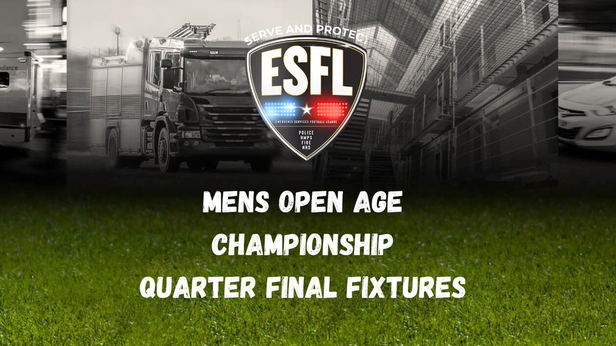 Emergency Services Football League tweet media