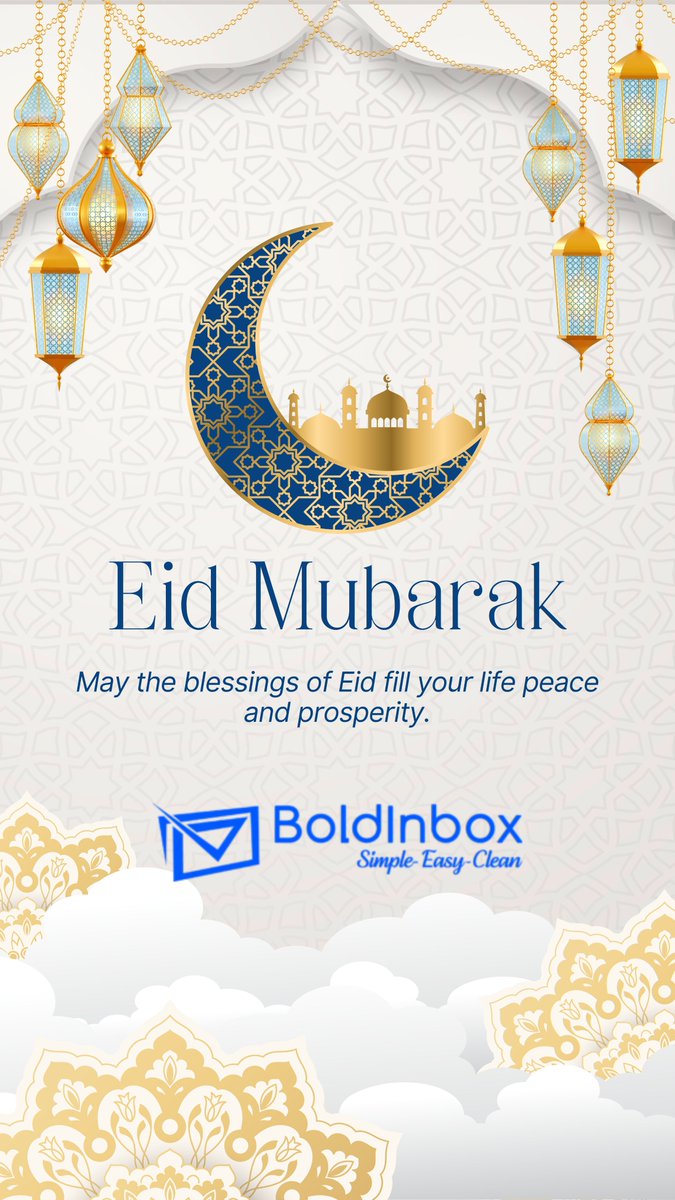 Boldinbox_'s tweet photo. Send blessings, not spam. 💌✨ 
This Eid, let Boldinbox help your message reach the right hearts with simplicity and grace. 
Eid Mubarak! 🌙🤲
#Boldinbox #EidMubarak #EmailMadeSimple #CleanMessaging https://t.co/ucqTsvmgcY