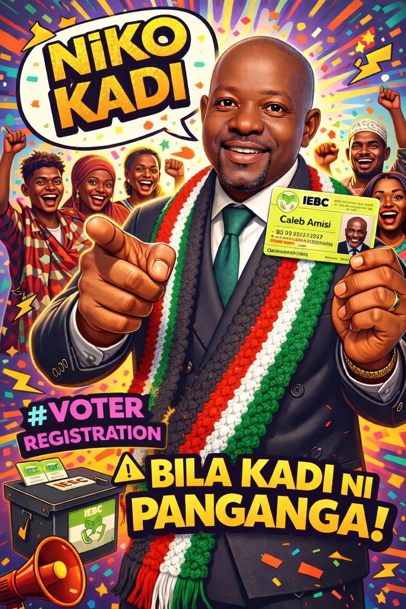 Hon. Caleb Amisi, MP tweet media