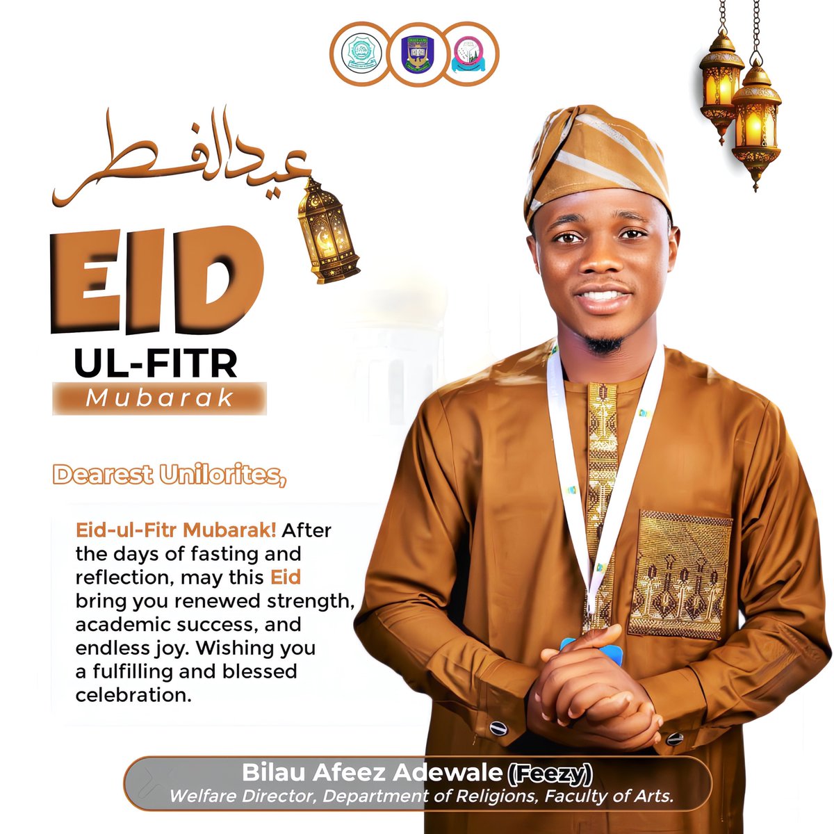 Feezy_01's tweet photo. Eid-ul-Fitr Mubarak! 🌙

After the days of fasting and reflection, may this Eid bring you renewed strength, academic success, and endless joy. Wishing you a fulfilling and blessed celebration.

May the blessings of this day stay with you and your household till eternity…🫶🩷 https://t.co/HapJxw9pV3