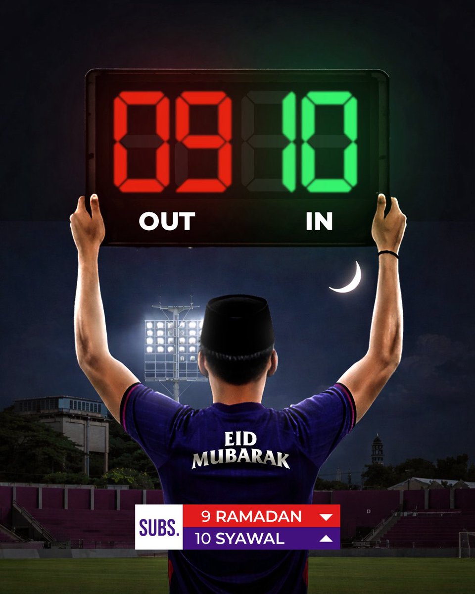 Selamat Hari Raya Idul Fitri
1 Syawal 1447 H ✨💜

تَقَبَّلَ اللَّهُ مِنَّا وَمِنكُم
Taqabbalallāhu minnā wa minkum

Raih kemenangan dengan saling memaafkan, sambut Idul Fitri dengan penuh keberkahan ✨💜

#Djajati | #PersikKediri