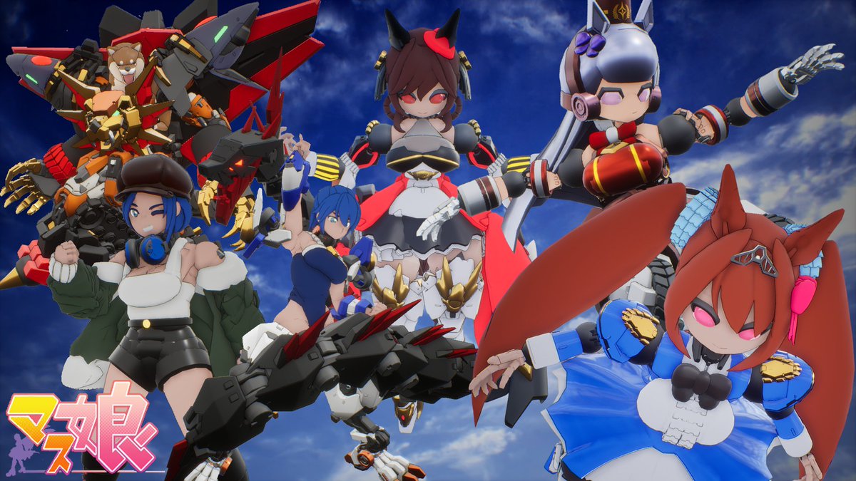 Bluestar_EXE3's tweet image. #massbuildergame #massbuilder 
#マスビルダー もスプリングセール中
ロボットのキャラクリに興味がある方、良かったら触ってみてね！
store.steampowered.com/app/956680/MAS…