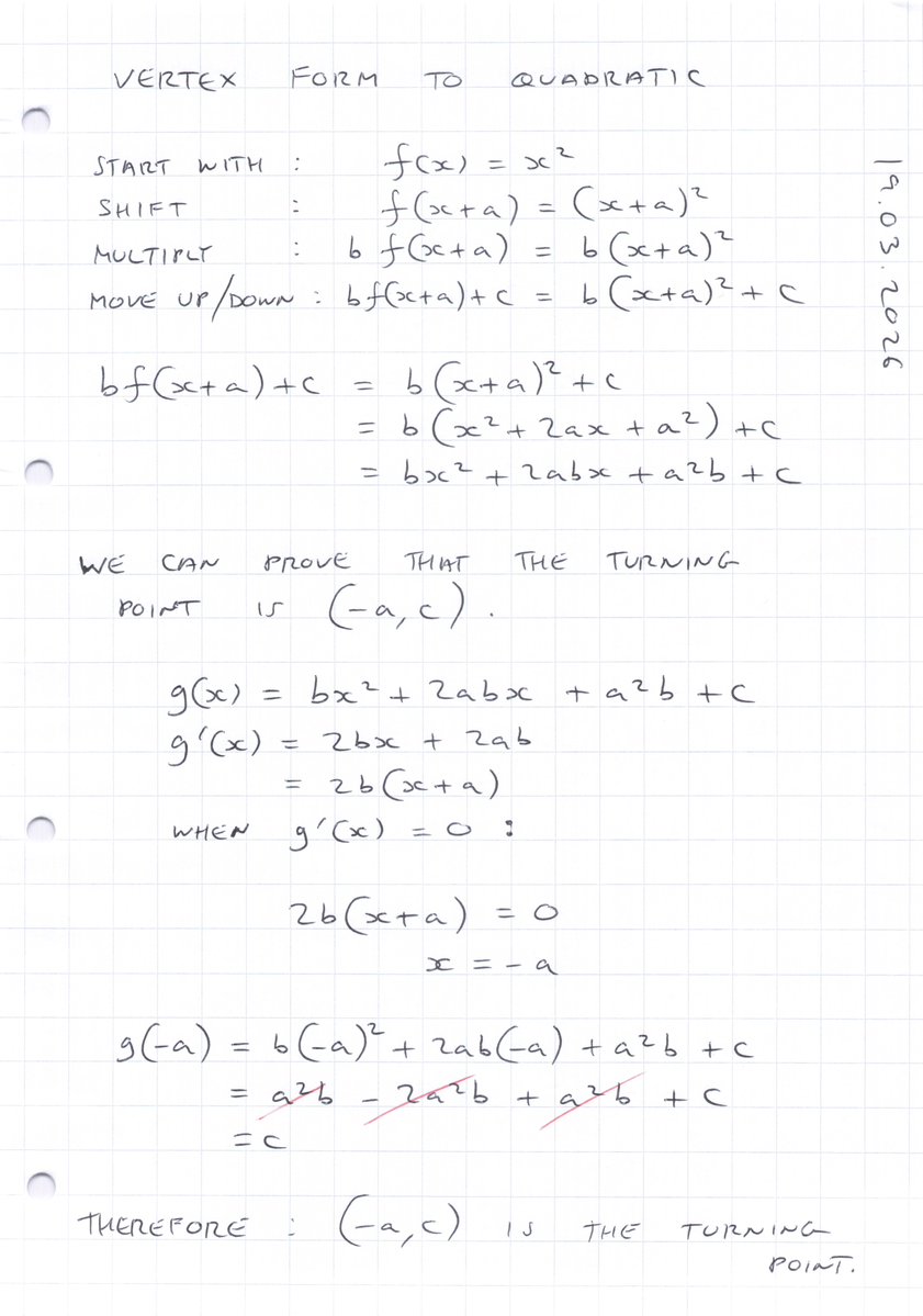 Mathematics Proofs: GCSE & A-Level tweet media
