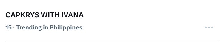 TEAM CAPKRYS TRENDSETTER tweet media