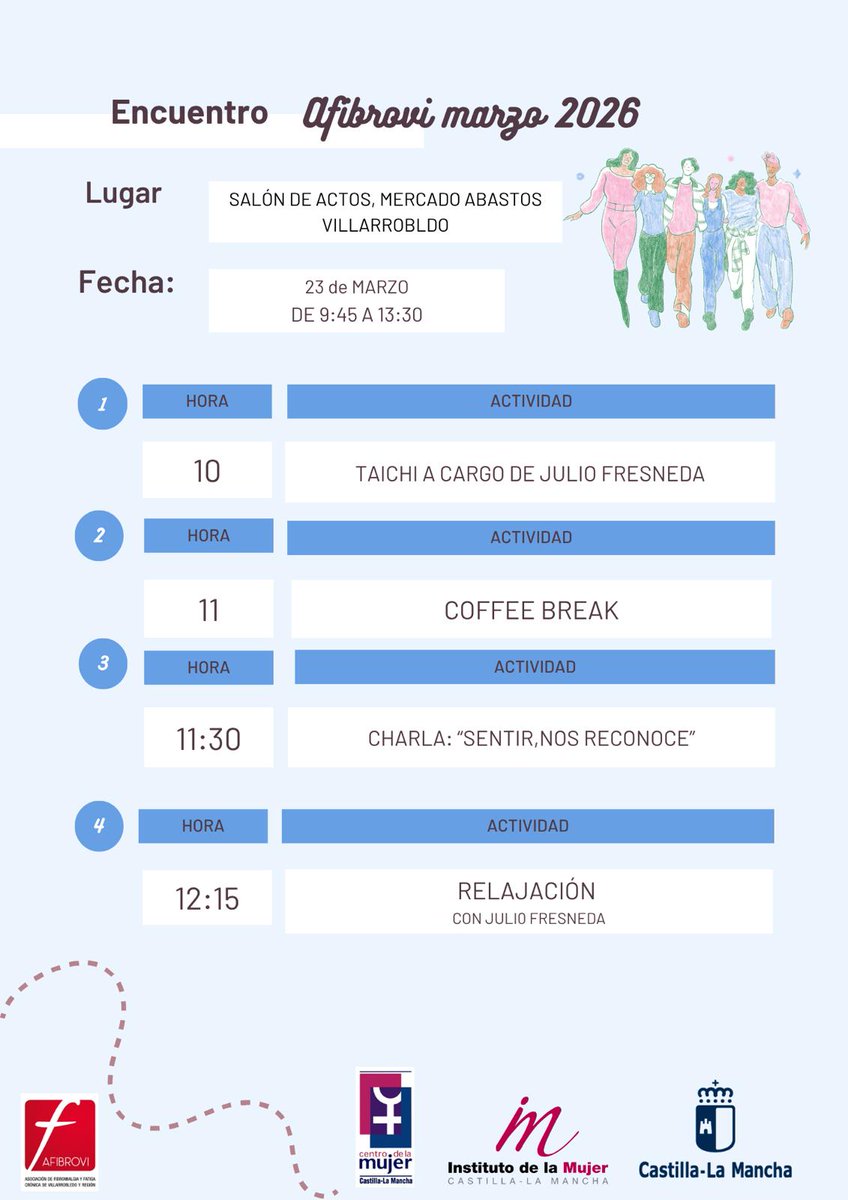 afibrovi's tweet photo. Próximo evento en Afibrovi.
Muchas gracias a las entidades colaboradoras. https://t.co/ZzlEGNQ6GM