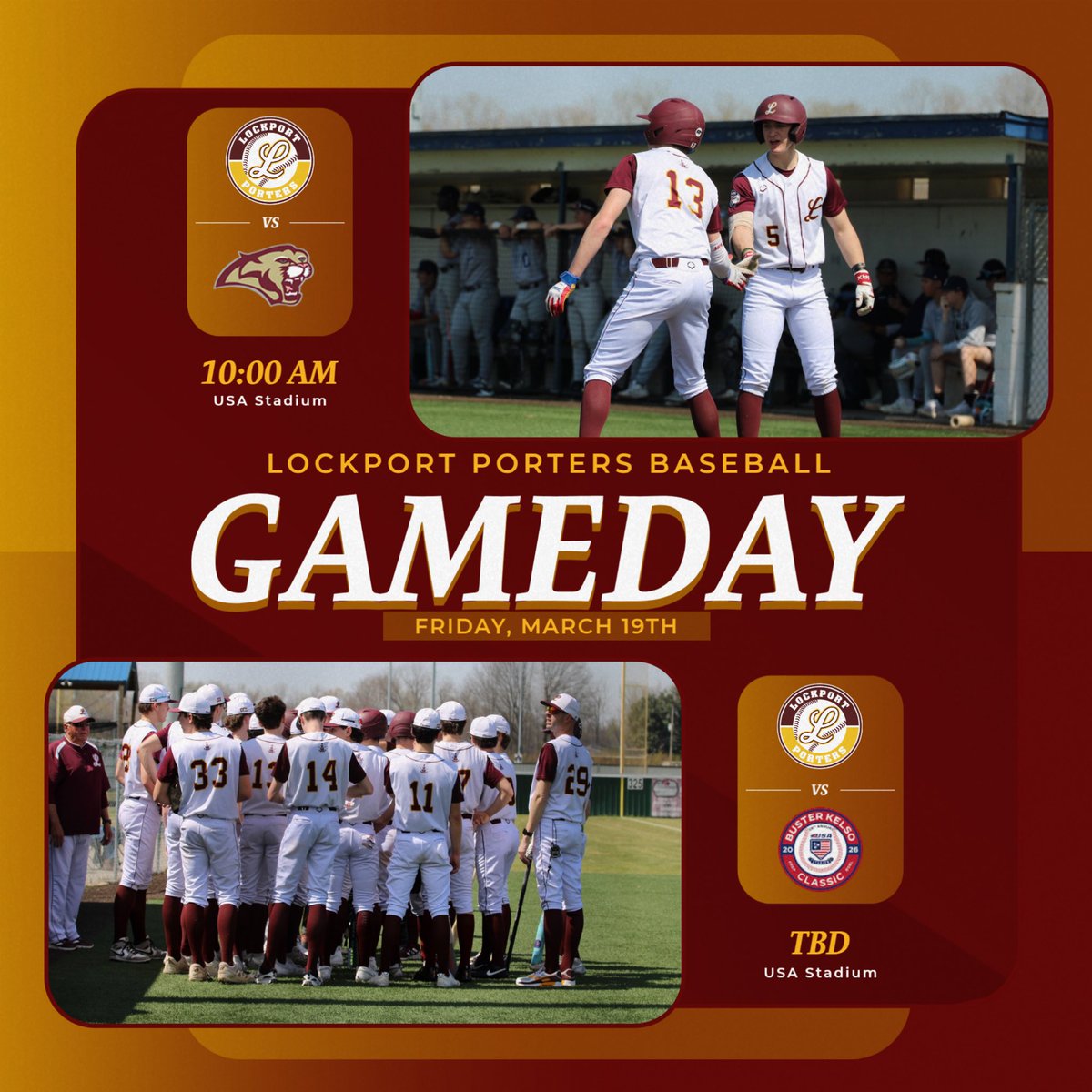 Lockport Porter Baseball tweet media