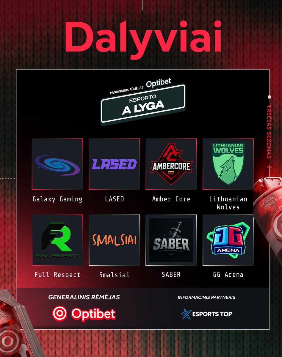 Esporto Lyga „kleverr“ tweet media