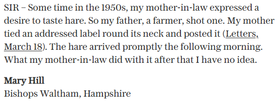 Telegraph Letters tweet media