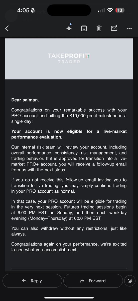 Ghostmacr0's tweet photo. Gen just got my biggest day stolen from me 

Tv had a error code which closed my position was floating 15k it only closed me out of 10k 

On top of that I’m getting moved to live on tpt 💀

Ik damn well Friday is going to expand 300pts https://t.co/qdbfaHRjXX