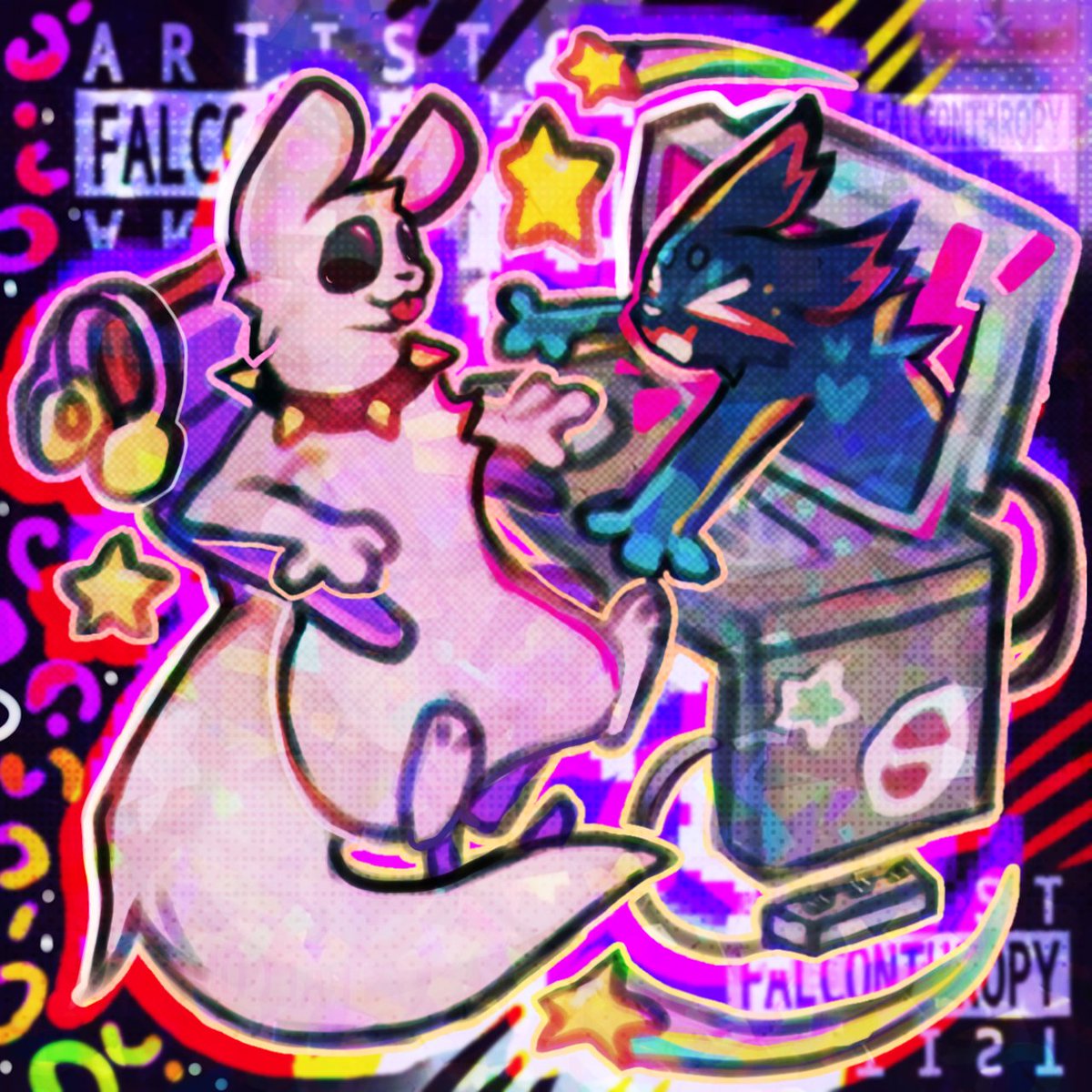 ;; 🎶【 ꜰᴀʟᴄᴏɴ 】⋆ COMMS CLSD ΘΔ tweet media