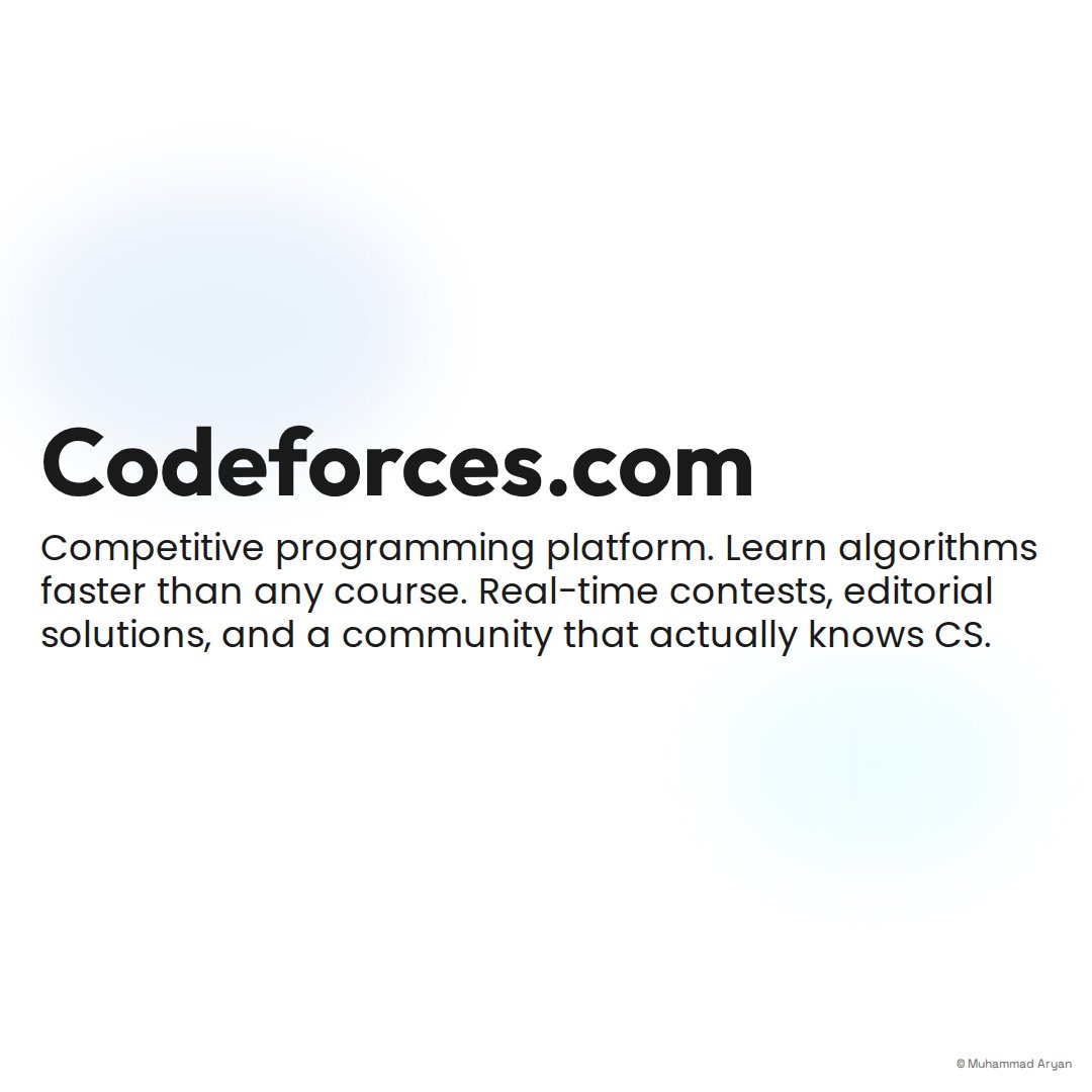 arydbeast's tweet photo. Everyone bookmarks the same 5 websites. Here are the ones that actually matter:

🔗 https://t.co/AVY17JcwiN — HN alternative, real engineers curating
⚙️ https://t.co/NuLKzUiXDV — Competitive programming, learn algorithms fast
🔧 https://t.co/FPIjdKajMQ — Compiler explorer, https://t.co/BLIPBOhBXm