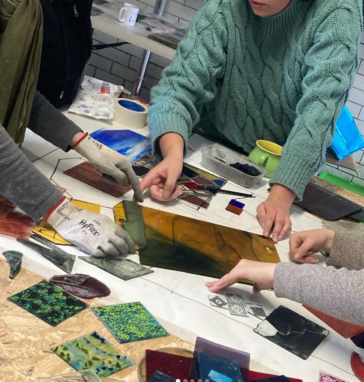rdwglass's tweet photo. Stained Glass Residency. September 2026. Glasgow, Scotland. https://t.co/rN2PBGdiXw https://t.co/8IpncXlh4x