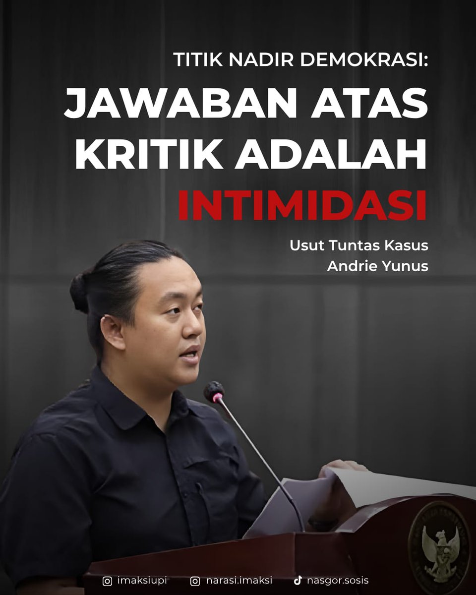 Sosial Politik IMAKSI tweet media