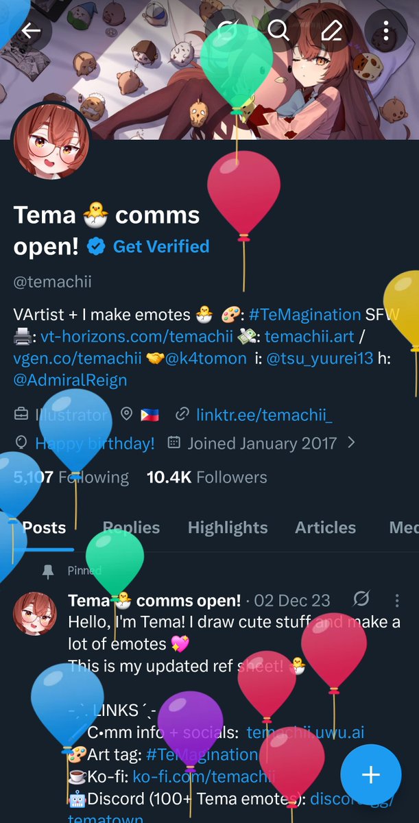 Tema 🐣 comms open! tweet media