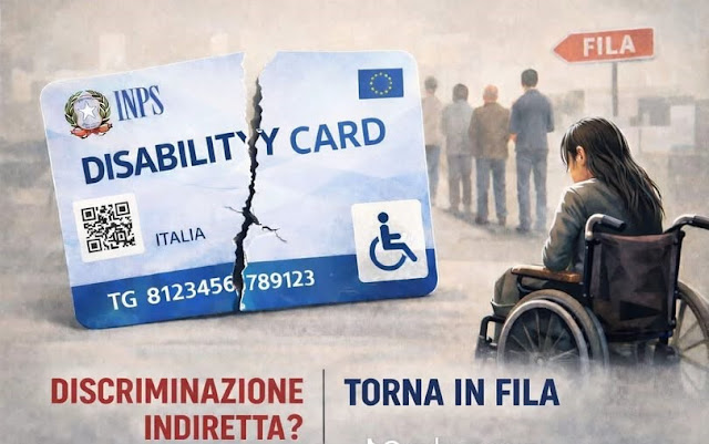 viaggrego's tweet photo. #DisabilityCard ? #Buone le #Intenzioni, ma se poi #Non viene #Riconosciuta da #Nessuno #perde la sua #Utilita' ! Leggi Qui: https://t.co/fTOBgQqYz7 https://t.co/ZrTiJxOrLk