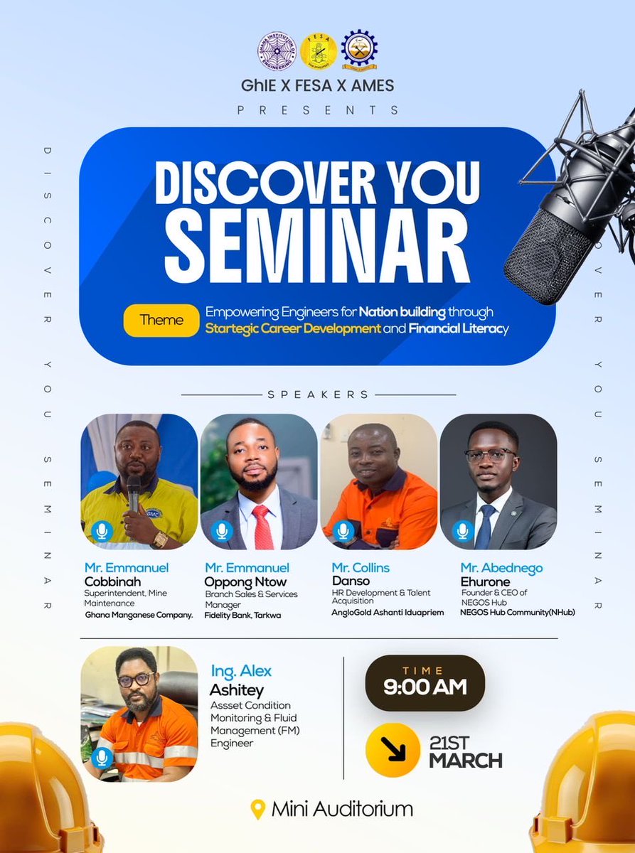 amesumat's tweet photo. Discover your future, build your path 💡⚙️
Join us for a powerful seminar on career growth and financial literacy.
Don’t miss out — 21st March, 9:00 AM at the Mini Auditorium 🚀 https://t.co/HrDXlAopJf