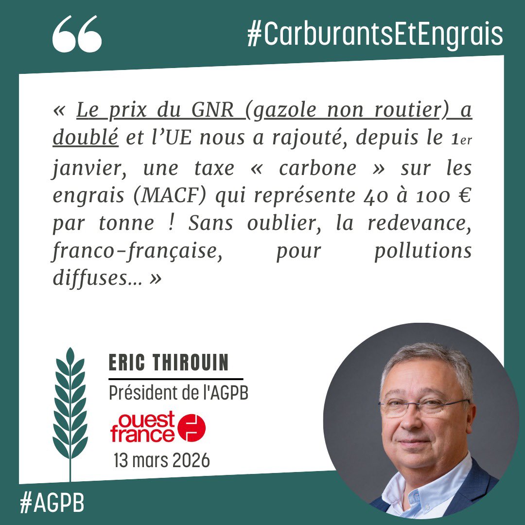 AGPB - Céréaliers de France 🌾 tweet media
