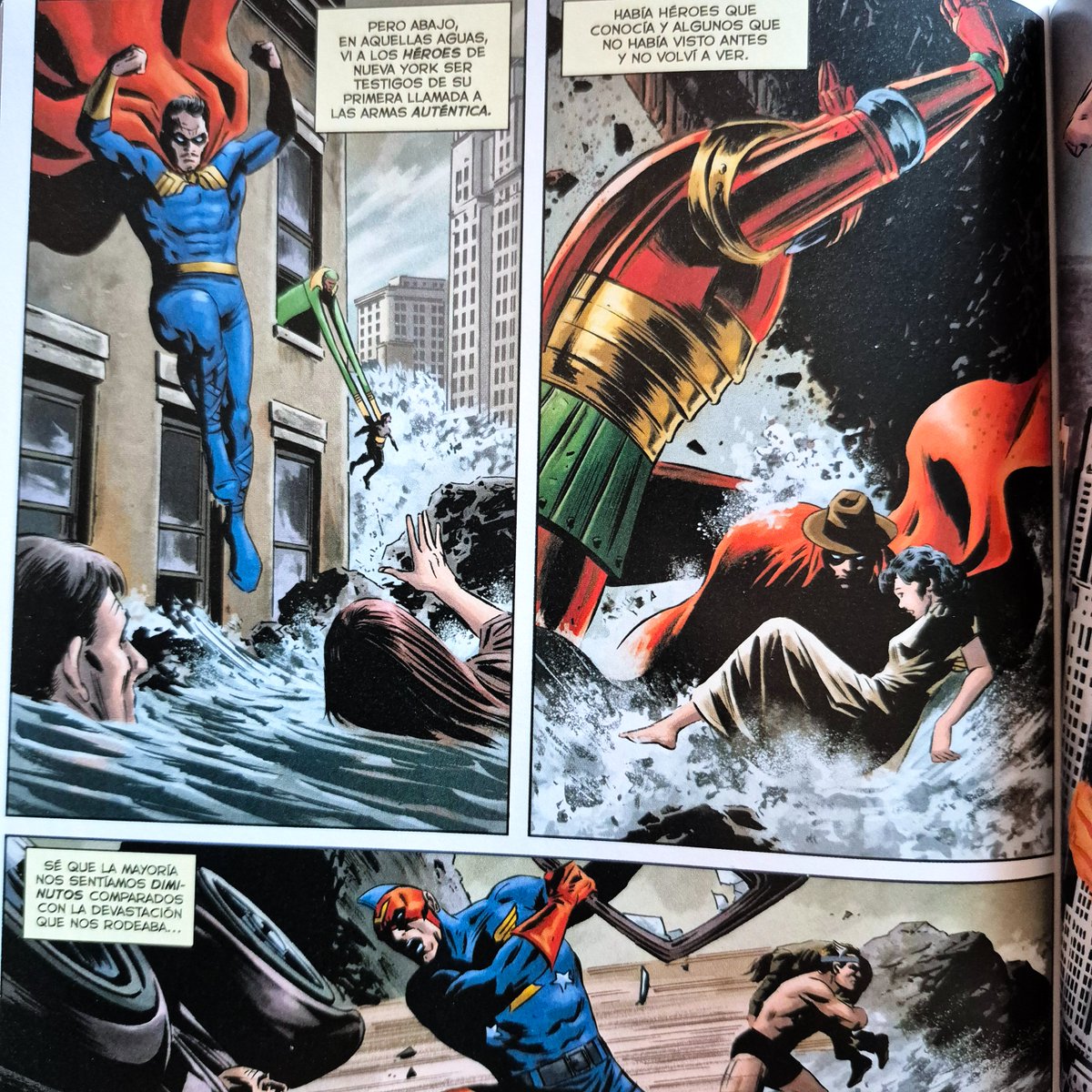 PaniniComicsEsp's tweet photo. Incluye The Marvels Project #1-8 USA. Por Ed Brubaker, Steve Epting @SteveEpting y Dave Stewart. Portada de Steve McNiven y Justin Ponsor @JPonsor.

+info: https://t.co/d31a8NbW0D

#PaniniMarvel #Namor #NickFuria #ElAngel #CapitánAmérica #Bucky #AntorchaHumana #Toro #Marvels #AñosTreinta #AñosCuarenta