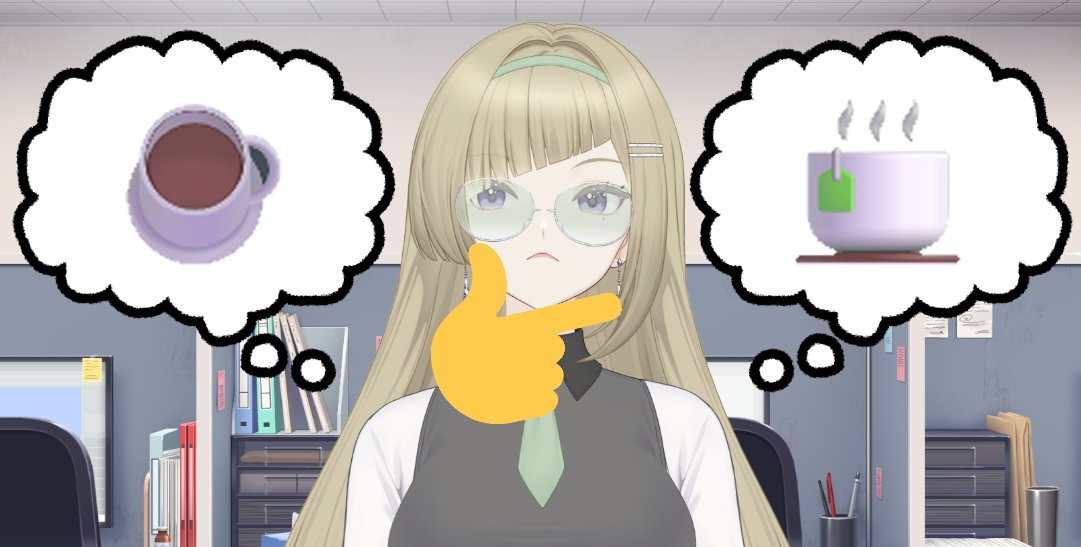 CrystalAether 💼☕️ Office Manager VTuber tweet media