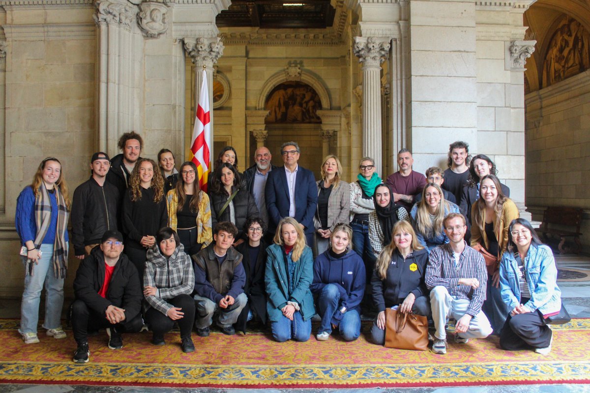 WordsOfEurope's tweet photo. 🇪🇸 Barcelona – Day 3 🇪🇺

The final day of the #WaysOfEurope transnational event brought us to the Parliament of Catalonia, where participants were welcomed by local authorities.

This is not an ending, but part of a wider journey. ✨ https://t.co/zvs3a47Afc