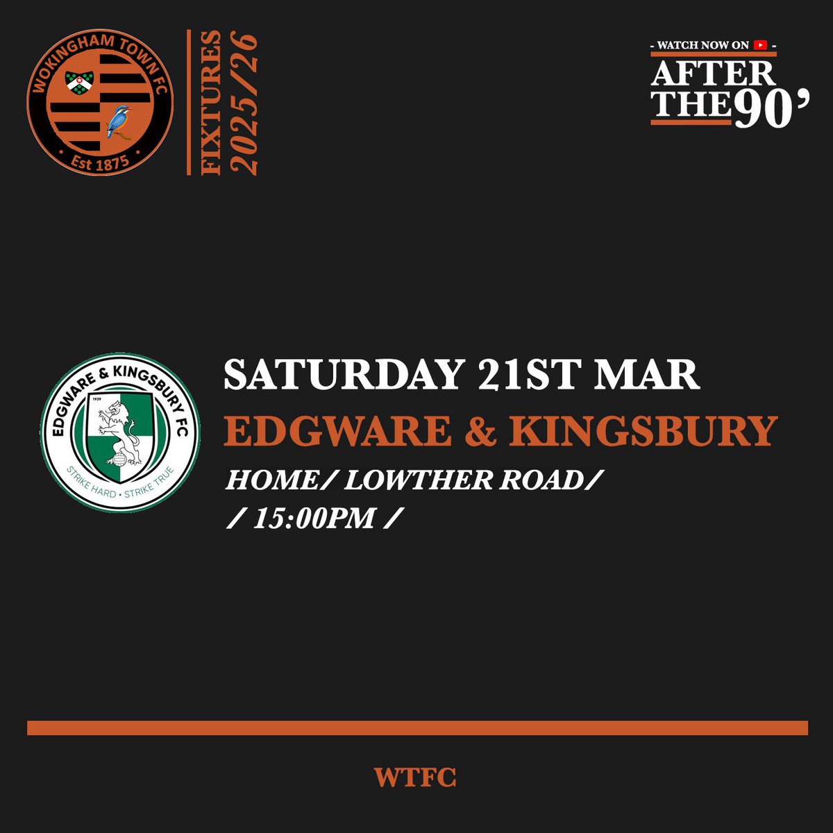 Wokingham Town FC tweet media