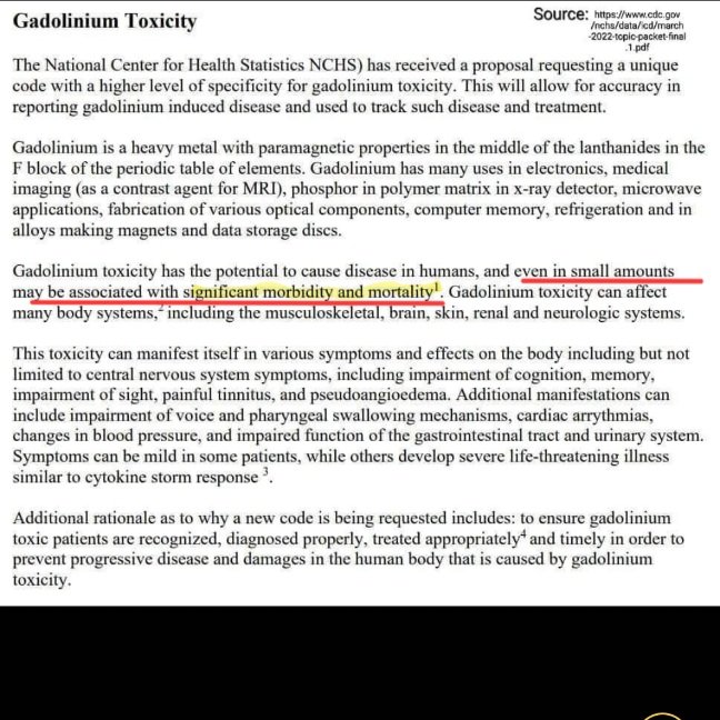 Living with Gadolinium, LLC tweet media