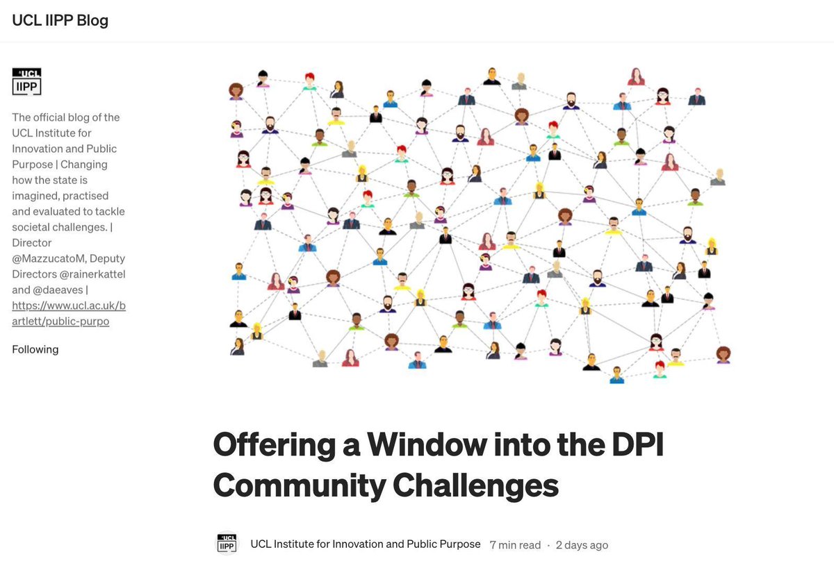 UCL Institute for Innovation and Public Purpose tweet media