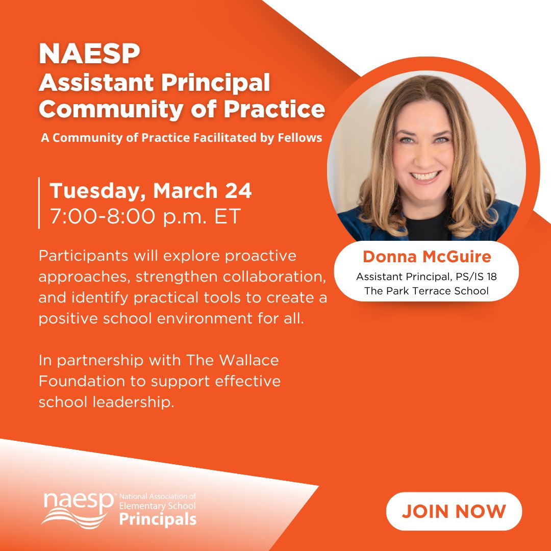 National Assoc. of Elementary School Principals tweet media