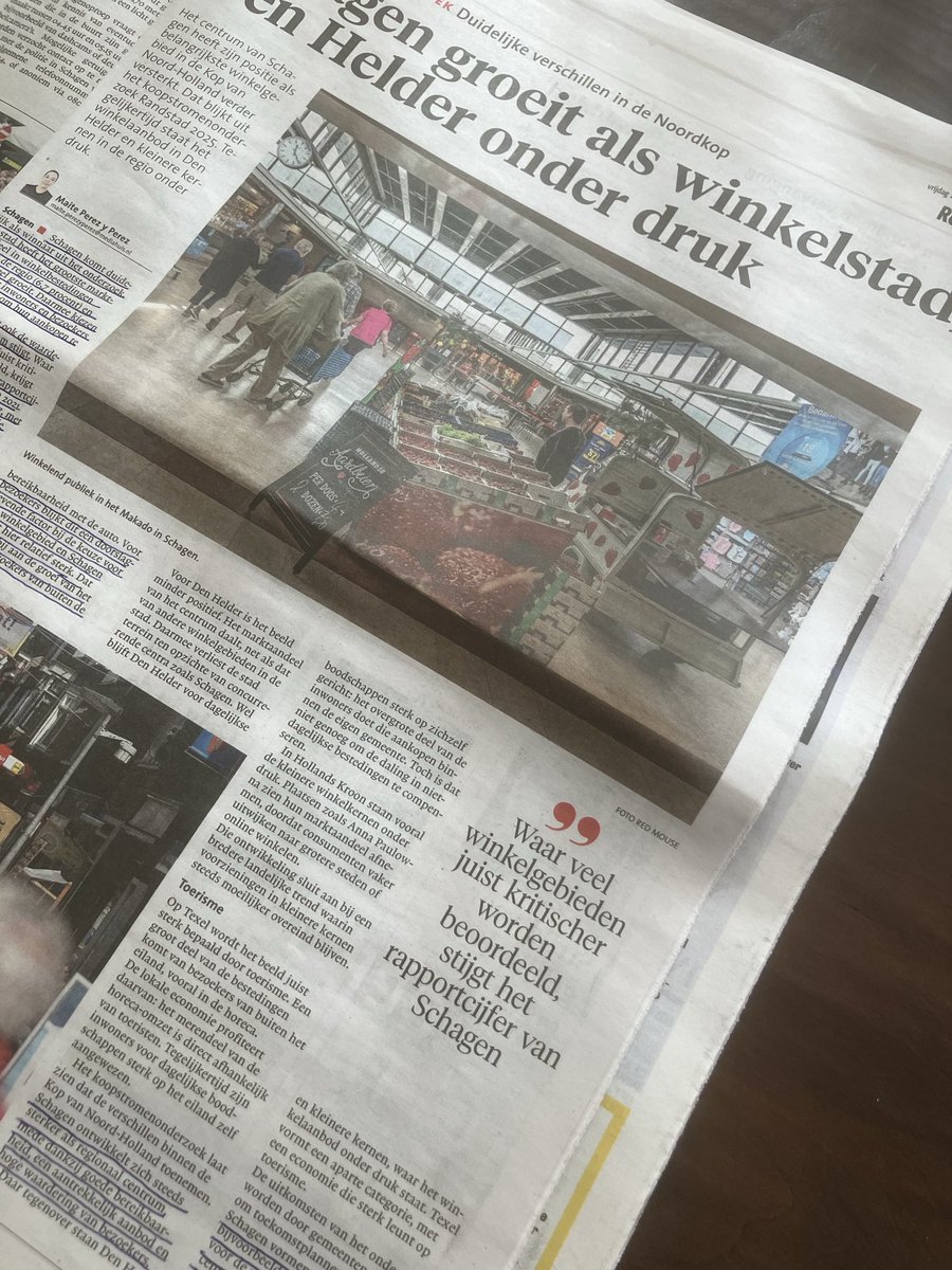 Uitstekende rapportcijfers Koopstromenonderzoek 2025 voor centrumfunctie Schagen. Stijging waardering, bereikbaarheid voor auto’s, koopstromen en keuze winkel-en horeca aanbod.
Uitwerking centrumfunctie aantrekkelijk en economisch.