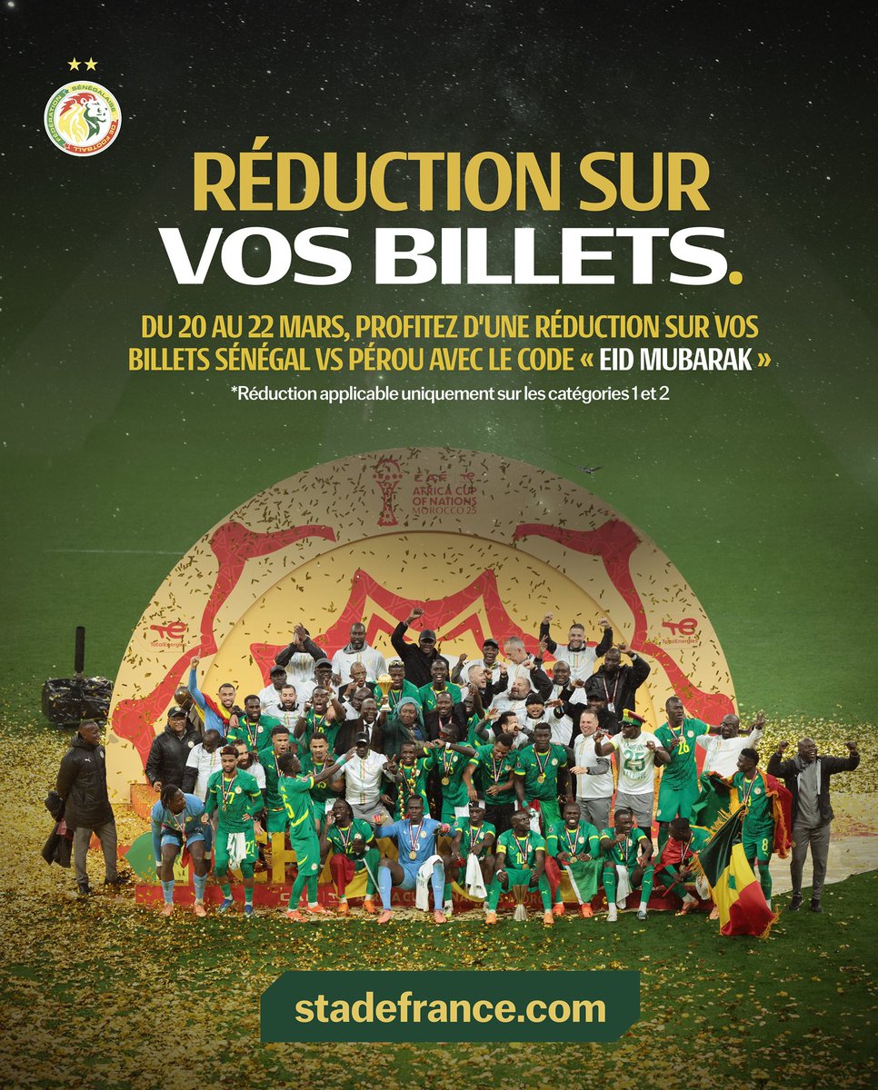 Equipe du Sénégal tweet media