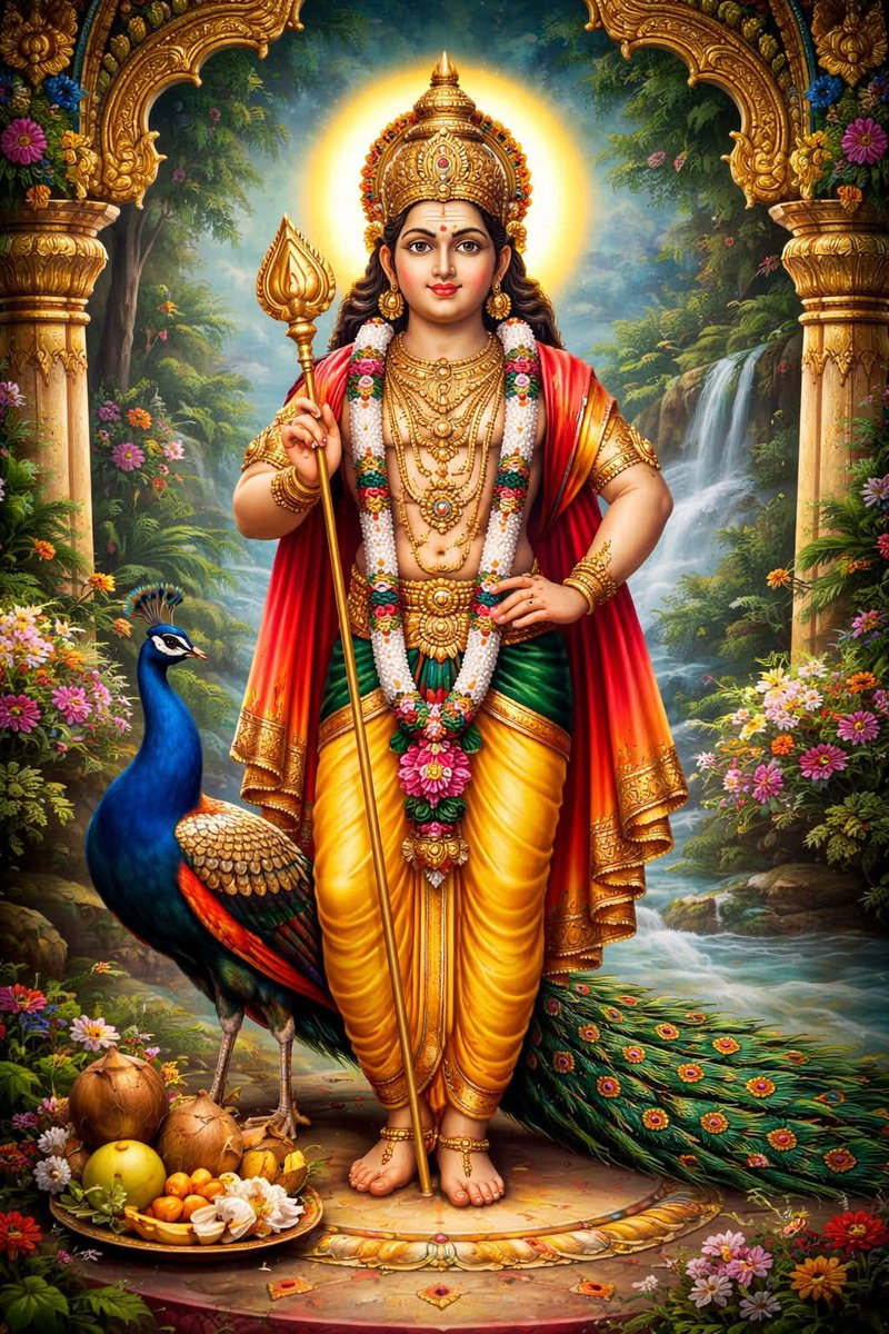 XGuruManoj's tweet image. Divine Blessings of Murugan – The Warrior of Wisdom and Victory 🔱🦚

 Swamiye Saranam 🙌 🌺 
#Murugan  #VelMurugan #Muruga #Kartikeya  #SanatanaDharma