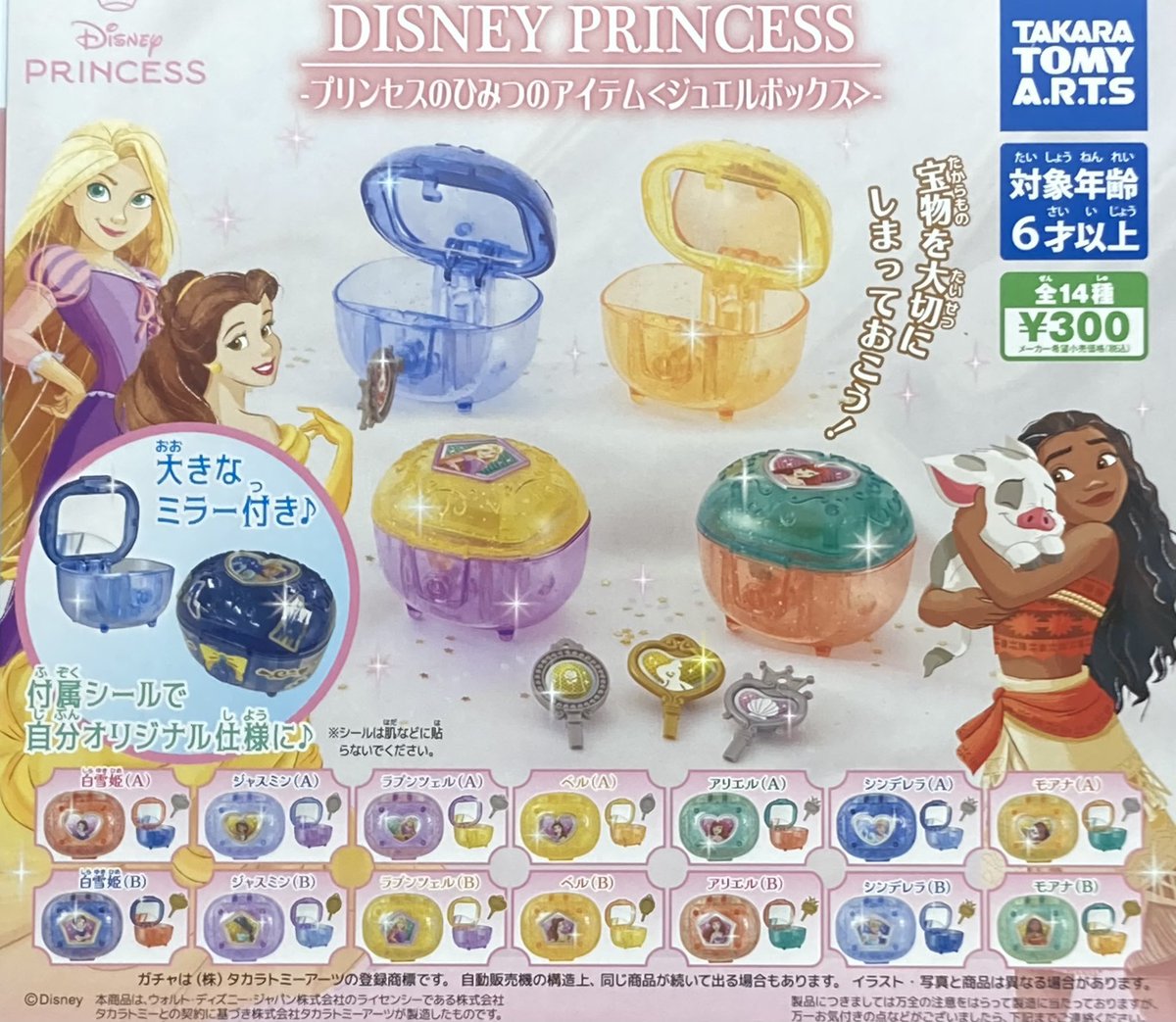 完売情報] ◎ ディズニープリンセス プリンセスのひみつのアイテム