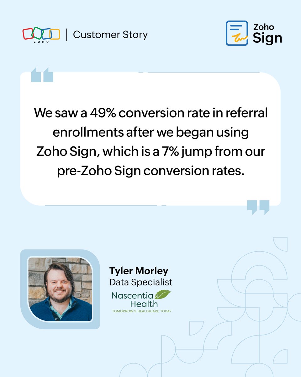 Zoho Sign tweet media