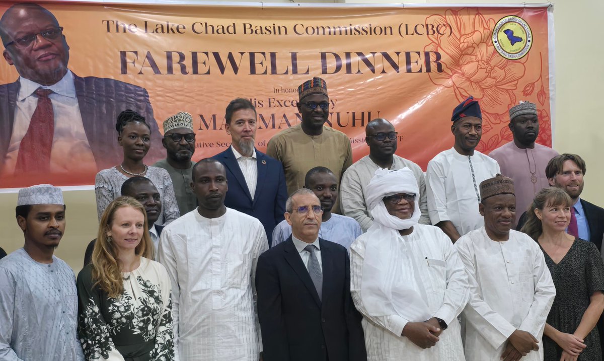 10 years of service to <a href="/lcbc_cblt/">Commission du Bassin du Lac Tchad</a> -- bringing peace, security, stabilization, development to 🇹🇩 &amp; the region. What a legacy to leave behind ... and to build upon.  Respect et bon vent <a href="/Amb_MNuhu/">Mamman Nuhu</a>.  Bonne arrivée Amb <a href="/I_Babani/">Amb. Ibrahim Babani</a>.  Sachez que <a href="/PNUD_Tchad/">PNUD TCHAD</a> &amp; <a href="/OnuTchad/">ONU Tchad</a>  sont à vos côtés.