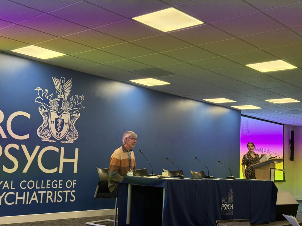 rcpsychSSIG's tweet photo. Next we have got The Improbable Psychiatrist - Dr Rebecca Lawrence @Rebecca99LT - talk : Improbably speaking at the SPSIG conference https://t.co/f8K2V4BnSQ