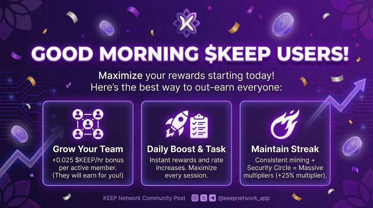 $KEEP Network (BETA LIVE) tweet media
