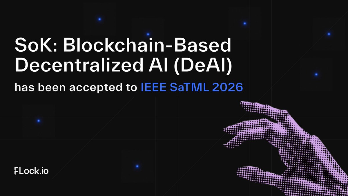 FLock just published the first, and so far the only, peer-reviewed SoK for decentralized AI (to the best of our knowledge).

And next Monday, we are presenting it at SaTML 2026, <a href="/satml_conf/">SaTML Conference</a>, one of the world’s leading conferences in machine learning.