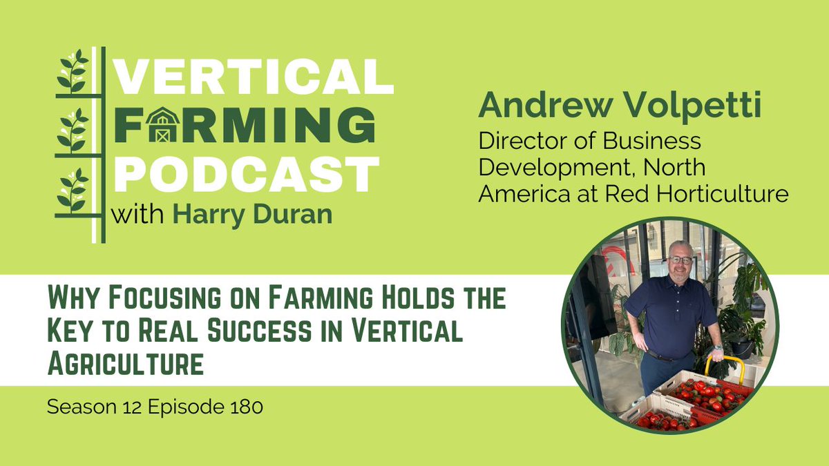 🌿Vertical Farming Podcast - Season 12! tweet media