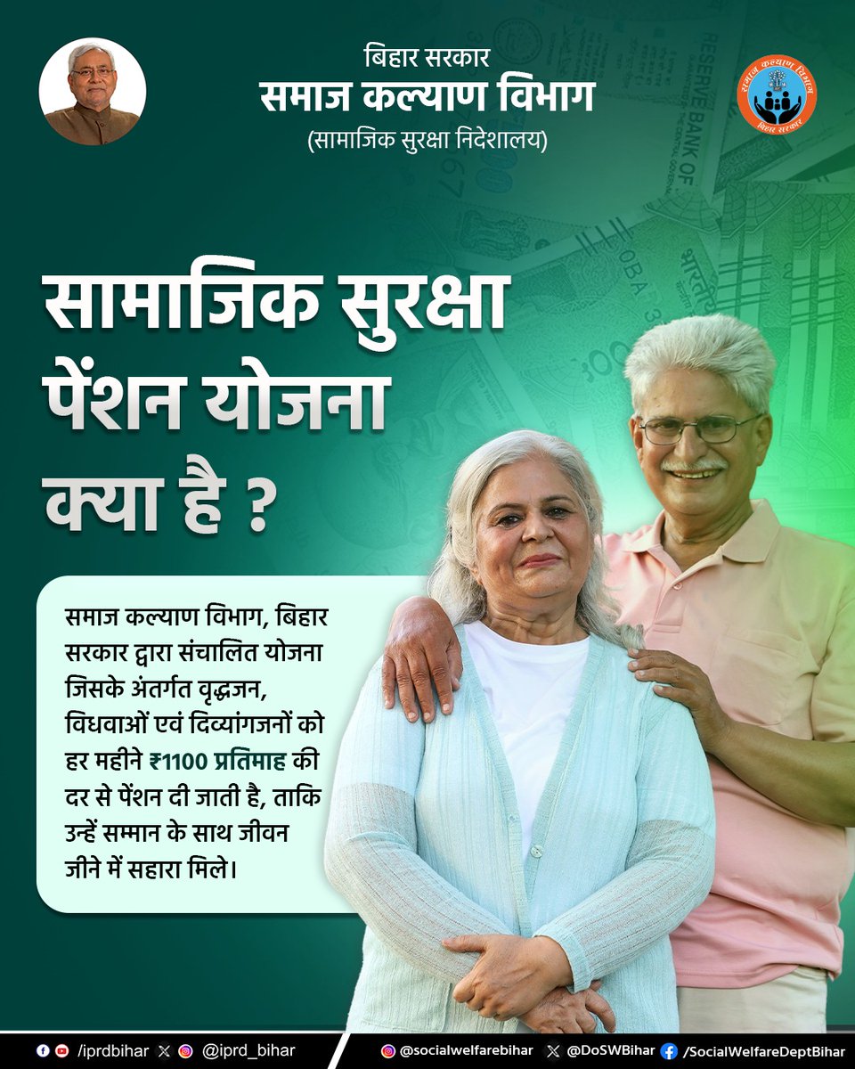 Social Welfare Department, Bihar tweet media