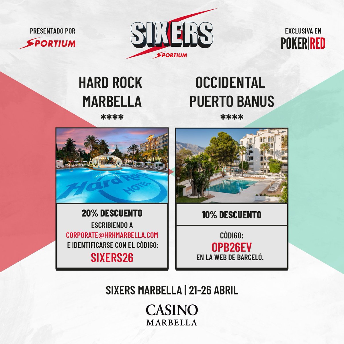 SIXERS - ¡Marbella del 21 al 26 de abril! tweet media