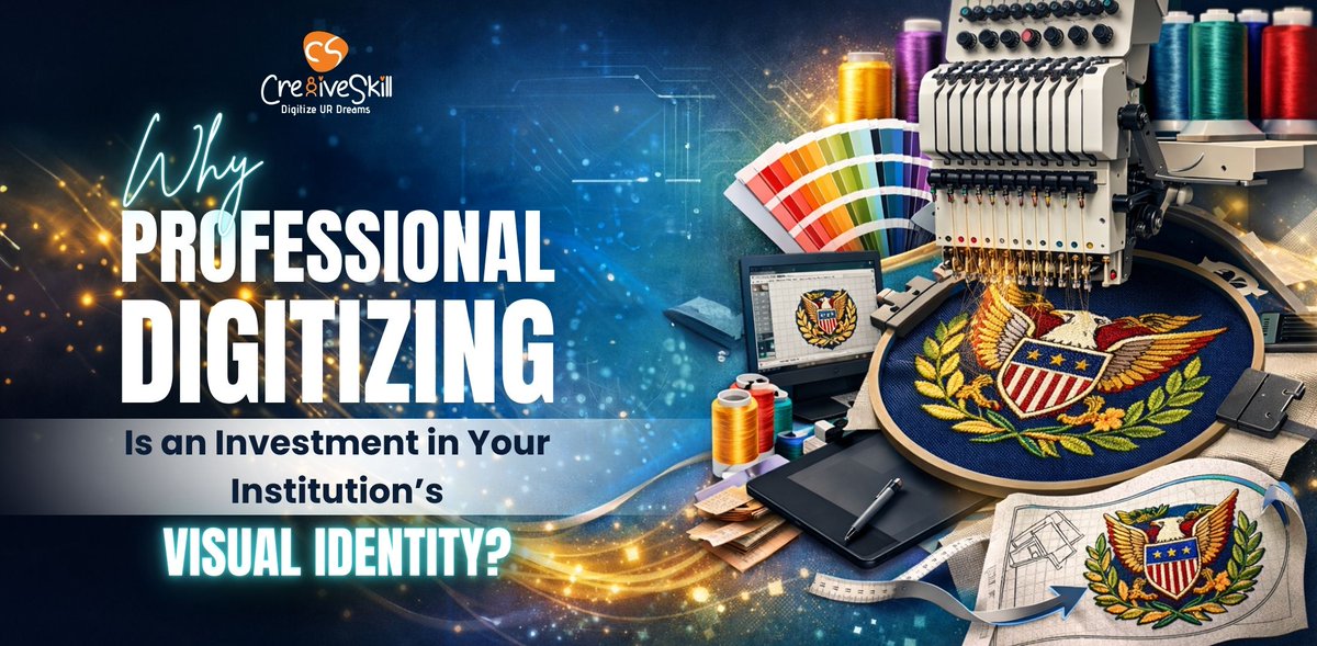 Cre8iveSkill's tweet photo. Improve Institutional Branding with expert Digitizing | Cre8iveSkill

https://t.co/as1A6Q4FlM

#expertdigitizing #Embroidery #digitizing https://t.co/39fWQJbTBm