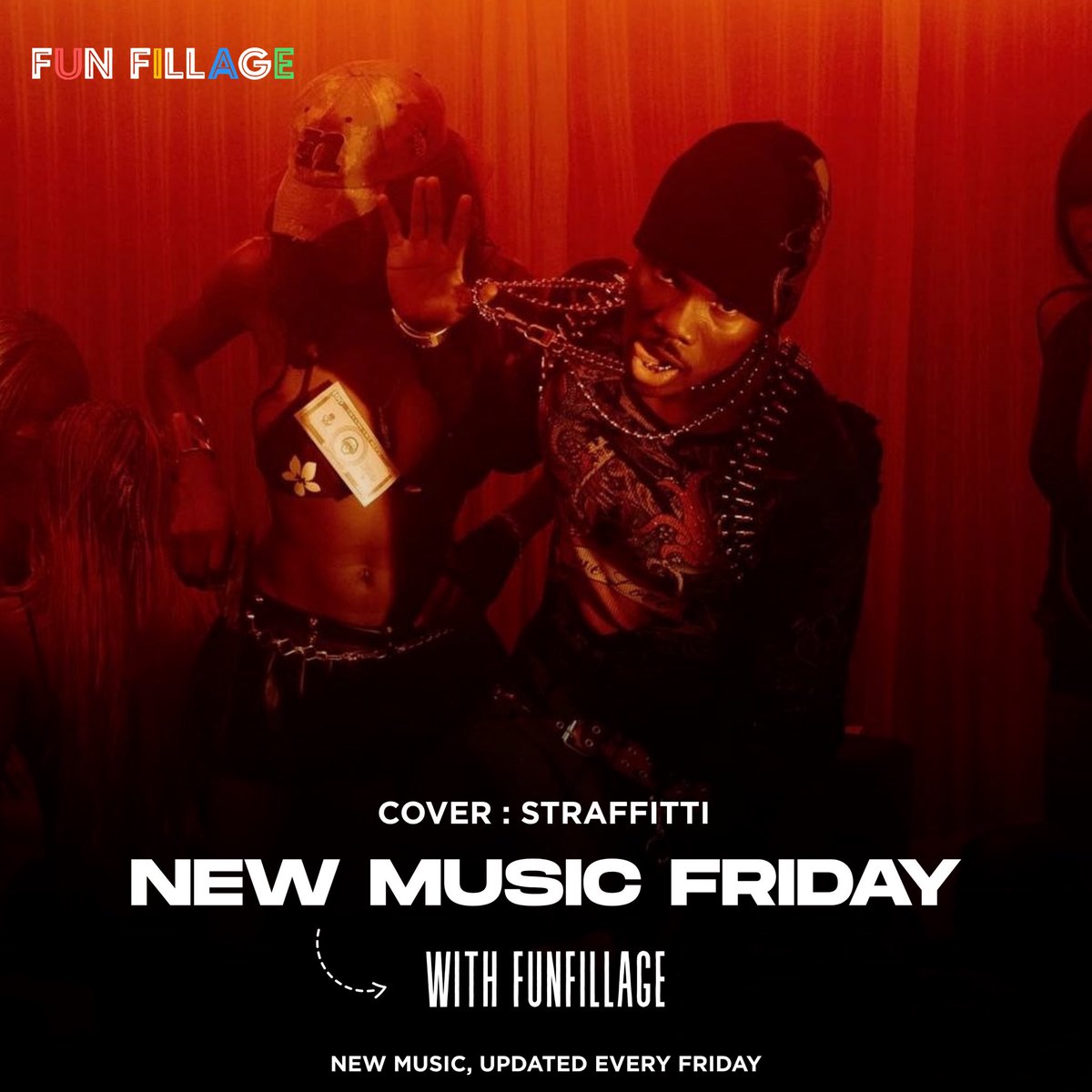 Funfillage_'s tweet photo. Straffitti,Odumodublvck - Ofe N$ala 
Asake, Dj Snake -Worship 
Rvssian, Wizkid, Rauw Alejandro - Pongo 
Wizard Chan &amp; Joeboy - Agaba Romantic EP
Champz - Young Poet 
Ema Onigah - With You 
Fola, bees &amp; honey - When The Party’s Over
WeTalkSound, Elestee, AR4 &amp; Jemiyo - Not a Drill https://t.co/94OtGAMaOI