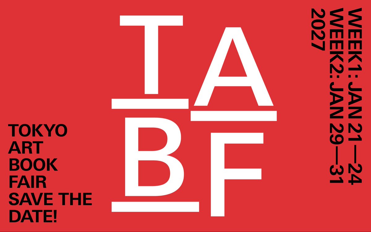 TOKYO ART BOOK FAIR tweet media