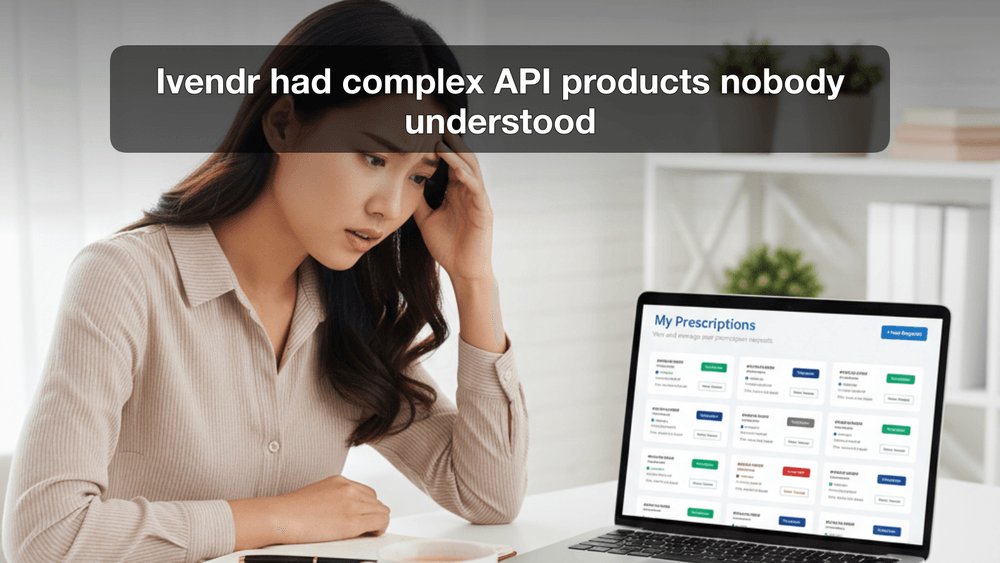 fessburn's tweet photo. Ivendr had complex Web3 API products that nobody understood. We redesigned the landing pa #fessburn #designagency #webdesign #mobileapp #AI https://t.co/3MQkR0XPgC