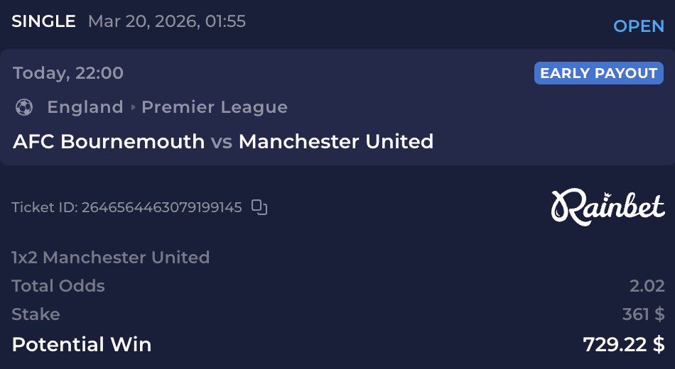 It will ruin my day but I feel United are winning.. #AD