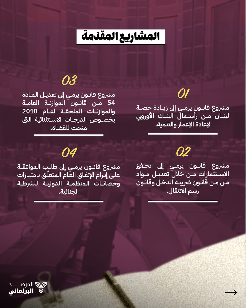 المرصد البرلماني tweet media