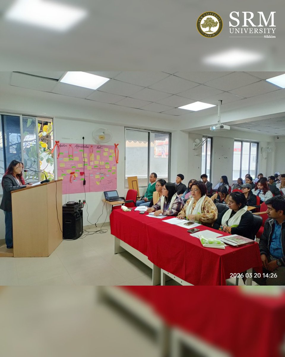 SRM University Sikkim tweet media