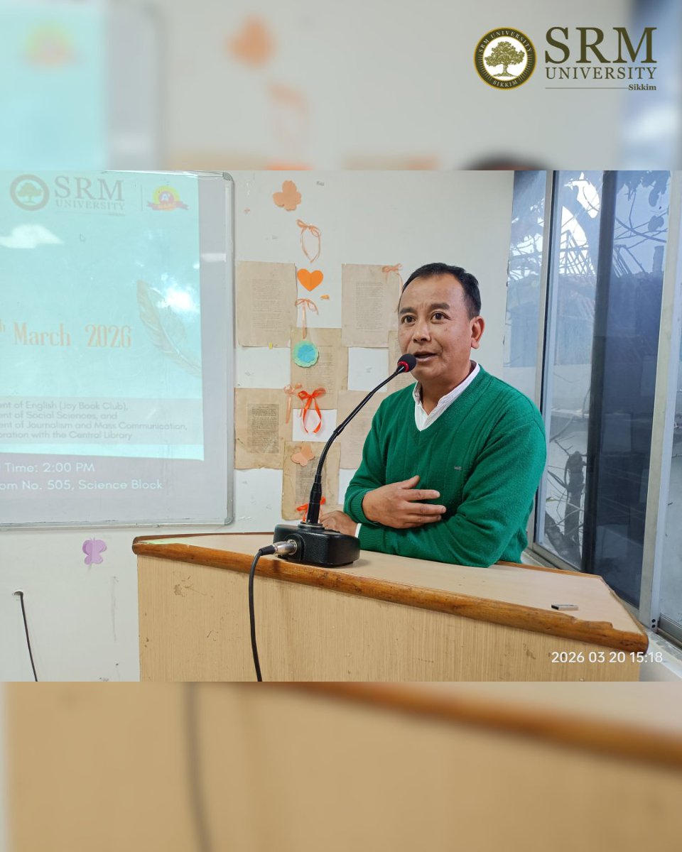 SRM University Sikkim tweet media